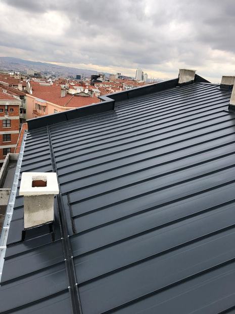 Kenetli Metal Çatı Kaplaması, Çelik Çatı & Taşıyıcı | Özbir Ferforje
