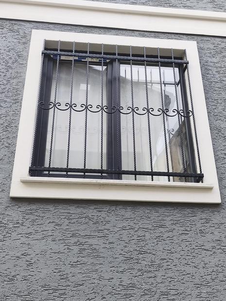 Açılır Kanatlı Pencere Korkuluğu, Ferforje Pencere Korkuluğu | Özbir Ferforje